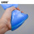 安赛瑞 彩色自封袋（100个装）封口袋样品袋 密实袋包装袋塑料袋 蓝色 7×10cm 601097