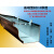 汉微（HANWEI）定制铝合金天沟雨水管屋檐雨水槽成品天沟雨水槽檐沟排水槽外墙雨 8k2.0mm型材高端天沟