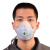 硅胶可清洗口罩 防工业粉尘打磨防灰尘面具  骑行防雾霾PM2.5防护 活性炭滤棉-100片(不含面具)