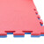 金诗洛 泡沫防滑地垫 T型纹黄蓝-厚2.5cm 1*1米  跆拳道地垫 地板垫舞蹈体操垫 KT-080