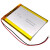 3.7V聚合物锂电池505573导航仪3000mah名片夹卡片移动电源锂电芯 加保护板