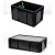 京酷 防静电周转箱705*450*180mm 黑色塑料箱塑料收纳箱EDS电子元件盒物料盒 17号箱新料加厚