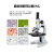 江西XSP-02-640X专业光学生物学生显微镜科学实验养殖精子 升级2000倍+电光源