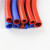 鸣驰 硅胶管耐高温高压双层夹线编织软管蓝色蒸汽管真空加厚硅橡胶水管 内径20mm双层（长1米） 