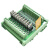 PLC输出放大板 10路NPN晶体管模块光耦隔离保护控制12-24V输入通定制 6路 12一24V