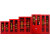 腾驰 消防柜全套消防设备器材存放柜应急工具柜灭火器放置柜微型消防站 1.2*0.9m 加厚(空箱）