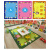 幼儿园阅读区地毯儿童早教中心地垫室内教室区域图书区 花色 紫色动物 #2#