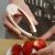 定制适用于不锈钢菠萝去眼器挖眼夹专用刀削菠萝皮神器水果草莓去 草莓切片器