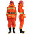 瑞可特 RSF196 消防服套装 消防员灭火防护服 抢险指挥救援服 消防服XL#（175-180CM） 消防靴42码 