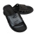 上柯 B3468 SPU底黑色防静电拖鞋 无尘洁净电子实验室工作鞋 小六孔48码（290mm）