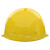 伟光 安全帽 新国标 ABS透气夏季安全头盔 圆顶玻璃钢型 工地建筑 工程监理 电力施工安全帽 黄色【圆顶ASB透气】 一指键式调节