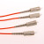 利合光电(LHG)光纤跳线SC-SC多模双芯千兆50/125收发器熔接尾纤 IDC机房延长线 5米