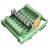 plc输出放大板 8路晶体模组块 io板直流控保护隔离器 12-24V 12V-24V 8路
