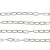 筑筠 304不锈钢防盗链锁 金属铁链链条 直径4mm长10米 单位：条