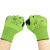 登升L648劳保手套 有一手乳胶加厚耐磨滑手套 劳动建筑工地防护手套 军绿色 12副