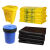 医疗废物垃圾袋黄色手提式平口加厚诊所废弃物 大号 整件 手提32*3715000条黄色 适合5L垃圾桶 加厚