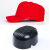 安全帽防撞帽轻型便携工厂车间棒球帽鸭舌帽短帽檐工作帽定制印字 8005红色