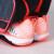 李宁（LI-NING）羽毛球拍包男女6-9支装大容量专业羽毛球网球拍包独立鞋仓 ABJP054-1六只装红色