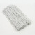 赫思迪格 包塑铁丝扎丝 扁形电镀锌铁丝扎线 Φ0.55mm 白色15cm（1000根） HGJ-1498