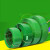 自动打包机用热熔打包带PE塑钢带绿色手工钢塑带1608型包装带绳宽16mm厚0.8mm(750 宽12mm厚0.6mm(800米)7kg