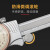 桂林广陆带表卡尺高精度不锈钢防震游标代表盘0-150-200-300-500 金属罩壳0300mm001mm