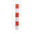 反光条警示 黑黄斜纹 宽5cm长45米 消防安全警戒线隔离带标识 红白双色宽120cm长45米 胶带