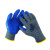 24双#360-5粗纱乳胶皱纹手套 防滑耐磨 建筑玻璃厂手套