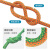 创悟邦 安全绳 10米 高空作业绳 静力绳 登山绳 攀岩装备绳子 救援绳 攀登绳 SR112直径12mm