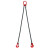 尚留鑫 起重链条吊索具16吨1米双腿G80锰钢组合吊具