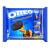 亿滋  奥利奥(OREO)印尼原装进口零食 夹心饼干 花生巧克力味 9小包256.5g