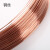 京纯金属高纯紫铜丝线0.1/0.2/0.3/0.4/0.05导电红裸铜线Cu99.99% 高纯铜丝0.15mm/1米