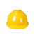 电工安全帽国标防冲击防砸ABS/玻璃钢材质定制透气安全帽 白色ABS默认不印字