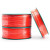 伊莱科气动软管耐油耐压PU气管空压机适用机械制造自动化设备用软管 红色14*10mm/100M 整卷 ET700216