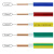 双塑双层BVv双皮硬线工程护套线缆1.5/2.5 4/ 6平方电线电缆线 红 630平方(一卷为100米)