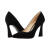 玖熙（Nine West）Trendz 女鞋单鞋优雅气质简约时尚休闲女士高跟鞋 Black 40.5
