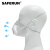 SAFERUN 美国NIOSH认证 N95口罩 防护头戴式日本原装进口 20只装 白色小号 3D00024