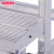 长谷川（Hasegawa）DB-6EN（H) 铝合金组装式登高梯 6步平台梯工业爬梯仓储货架梯【扶手款】 