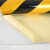 星爸警示胶带反光贴条车间地板分区警戒交通反光膜贴纸黄黑10cm45.7m长