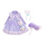 南极人（Nanjiren）童装女童公主裙礼服万圣节服装儿童礼物cos服洋气洛丽塔演出服 紫色 100码建议90-100cm3-4岁