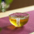 山头林村日式锤纹玻璃品茗杯水晶透明杯功夫茶具套装家用主人小茶杯小茶碗 点金宽口杯
