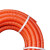 卉营（HUIYING）胶皮管 软管 牛筋 硅胶塑料水管 蛇皮水管 红色4分12斤50米/捆 可定制