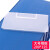 分隔式零件盒分格箱物料盒长方形塑料零件元件盒螺丝工具箱货架分格元件隔板箱 大号隔板200*125mm