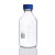 透明棕色蓝盖试剂瓶实验室丝口瓶螺口玻璃带刻度样品瓶定制 广口500ml