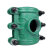 尺越 哈夫节式分水器 抢修器 球墨铸铁变径三通 水管堵漏器 DN200*50