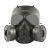 防毒面具真人水弹枪全脸骷髅防护cs面罩装备cosplay道具模型 双罐防毒面具黑色（墨镜片）