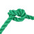鸣固 尼龙绳 塑料绳耐磨物流绳户外手工编织货车捆绑绳绿色绳子8mm（100米/捆）