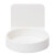 金诗洛 K5329 (2个)壁挂式墙面收纳架 无痕吸壁厨房卫生间浴室用品整理置物盒架 白色