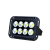 诺司朗 LED灯 照明灯 户外高杆路灯 厂房广场高杆灯 暖白光400瓦 IP65 单位：个 黑色