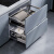 海蒂司（NBHAIDISI）拉篮厨房橱柜304不锈钢双层缓冲抽屉式厨柜调味架碗碟篮700柜体