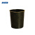 康格雅 金边黑色带花纹垃圾桶 塑料垃圾桶办公室纸篓 大号10个装(混色发不同花型)